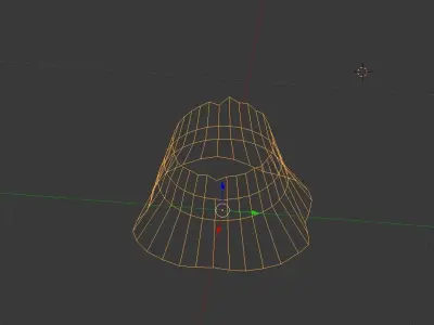 Simple stump model Free low-poly 3D model