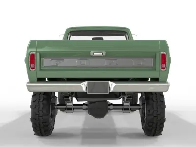 Generic Pick Up F150 Lifted Edition 3D model
