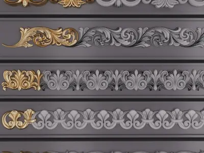 Trim Ornament 108 3D model