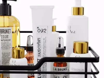 Btathroom accessories 01 3D model