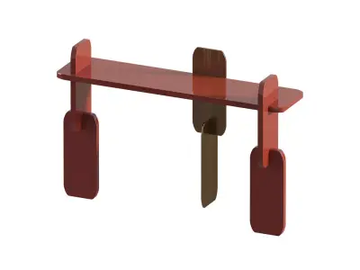 Hessentia Greffage Console Paint 10100 LA 3D model