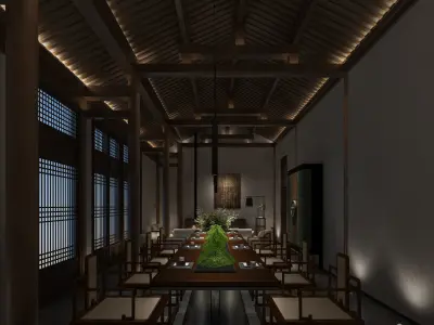 living room 3D model