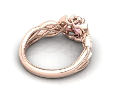 Celtic ring 3 3D print model