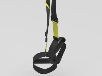 GYM TRX 3D model