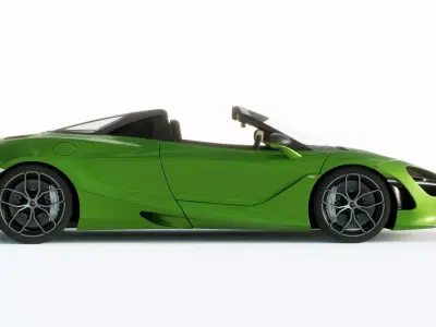 Mclaren 720S Spider 2019 3D model