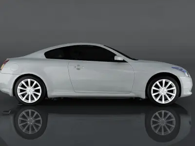 Infiniti G37 Low-poly 3D model