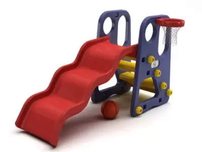 Kids Slide 3D model