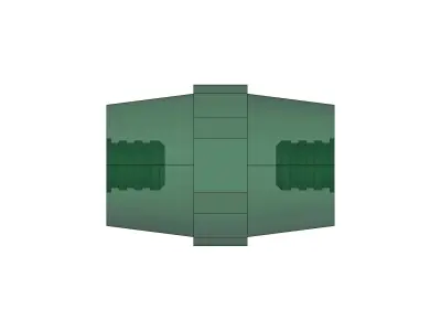 Low voltage busbar insulator IN-518 Free 3D model