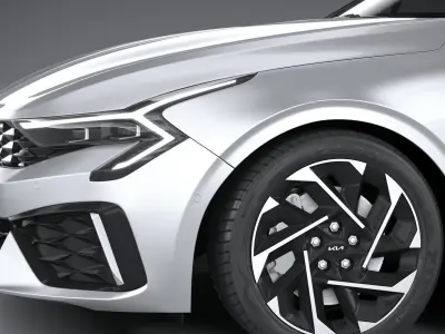 Kia K5 2025 3D model