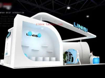 Exhibition - Area -10X16-3DMAX2009-04 3D model