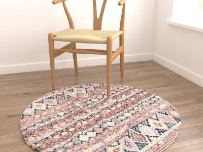 Rugs No 558 Low-poly 3D model