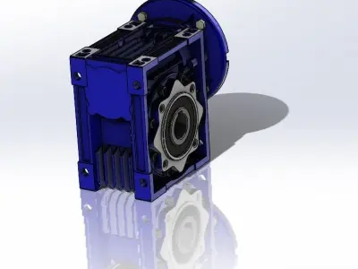 Reductor LRP 50  Ratio 1x25 3D model