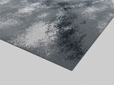 Carpet painting of clouds Free 3D model