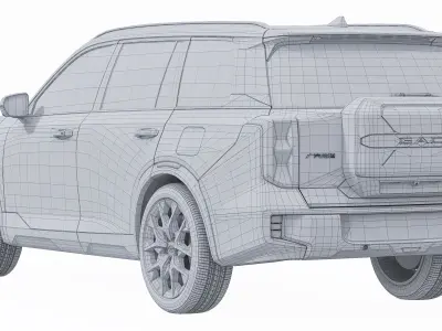 GAC Trumpchi ES9 3D model