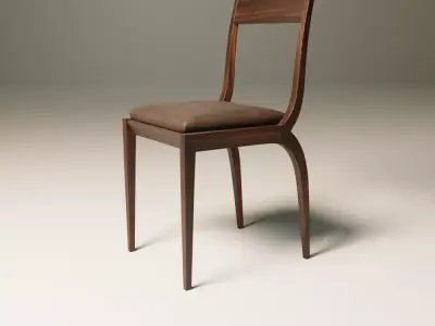 thelma chair 3D model Low-poly 3D model