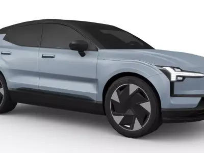 Volvo EX30 2024 Low-poly 3D model