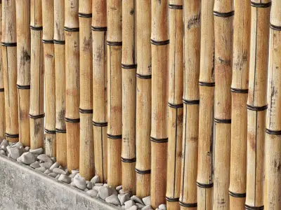Bamboo decor n30 3D model