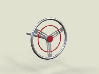 Stearing wheel 7 3D model