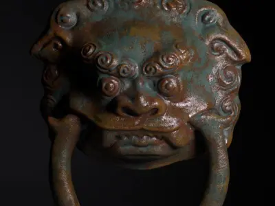 Chinese Lionhead 3D model