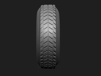 VW Tyre 3D print model