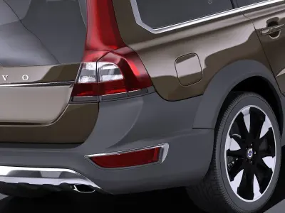 VOLVO XC70 2014 VRAY 3D model