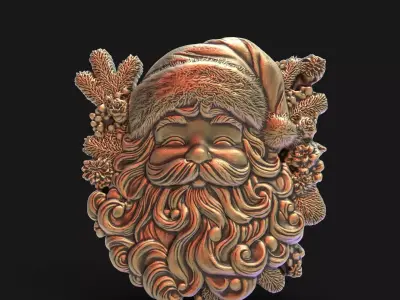 sanda pentant christmas decoration 3D print model