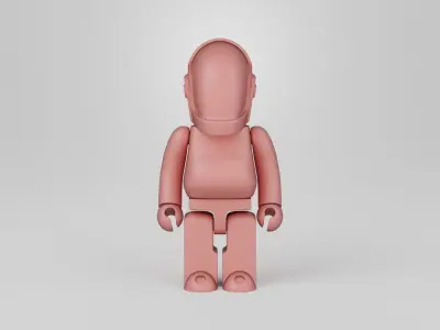 Bearbrick Daft Punk 1 3D print model
