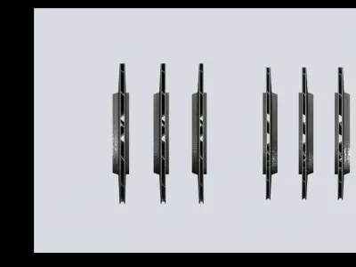 Centrifugal Compressor Rotor 3D model