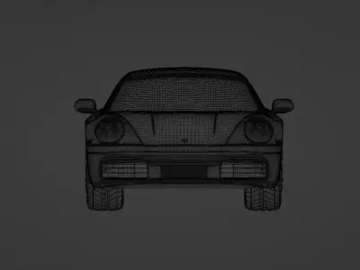 Porsche 911 carrera 3D model