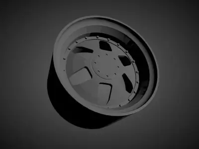 SSR Vienna Kreis scalable and Printable rim 3D print model