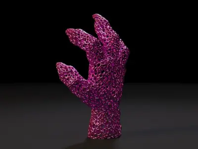 Sinister hand 3D print model