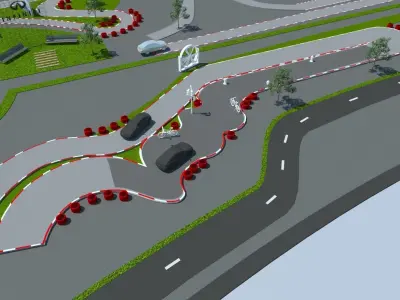 Car carnival 3D model