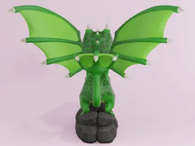 Dragon 001 3D model