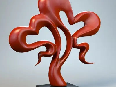 Harts Sculpture 3D model