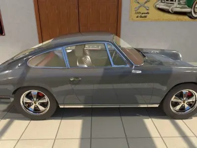 Porsche 911S 1967 3D model