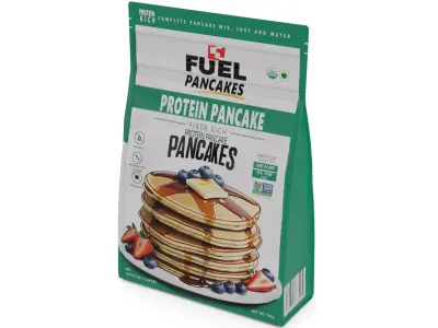 Food for sport Protein Pancake Mix Low-poly 3D model
