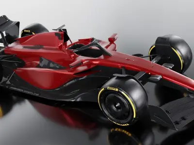 F1 Car 2023 3D model