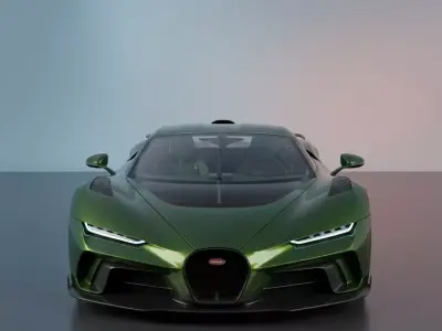 The Bugatti Chiron Super Sport 3D model
