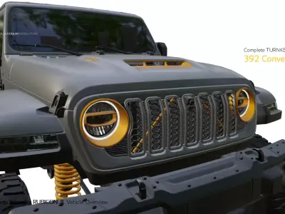 2025 Jeep Wrangler RUBICON 392 Final Edition  3D model