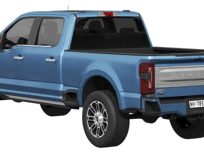F-350 Super Duty Limited Edition 2024 3D model