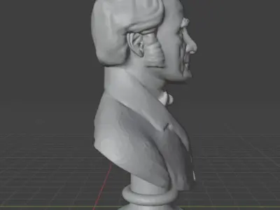 George Stephenson 3D print model