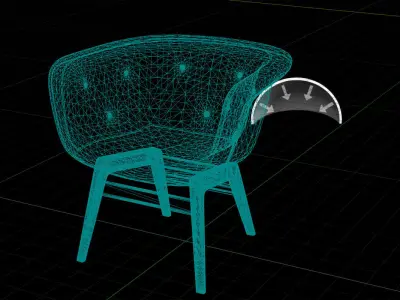 PlusHalle Chester UE4 Low-poly 3D model