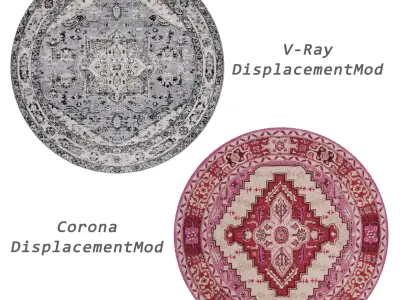 Rugs No 402 Low-poly 3D model
