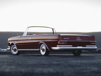 Mercedes 220se w111 3D model