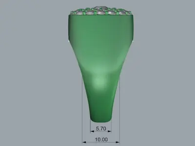 Mens ring 1904 3D print model