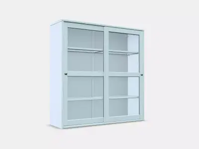 HAVSTA Glass-door cabinet 5 3D model