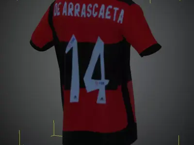 Camisa do Flamengo 2021 Texture