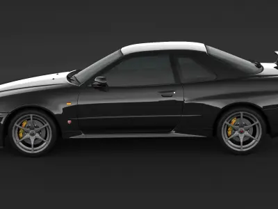 Nissan Skyline GT-R R34 3D model