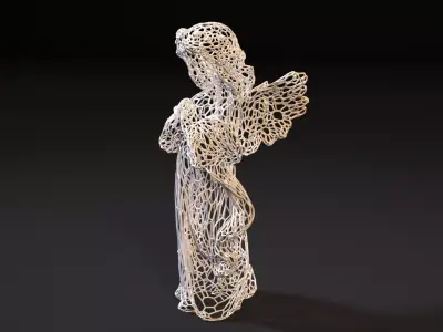 Angel figurine 3D print model