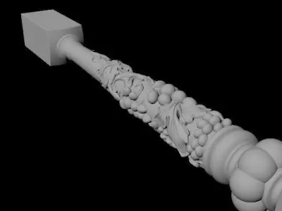 baluster for stairsrs 3D model